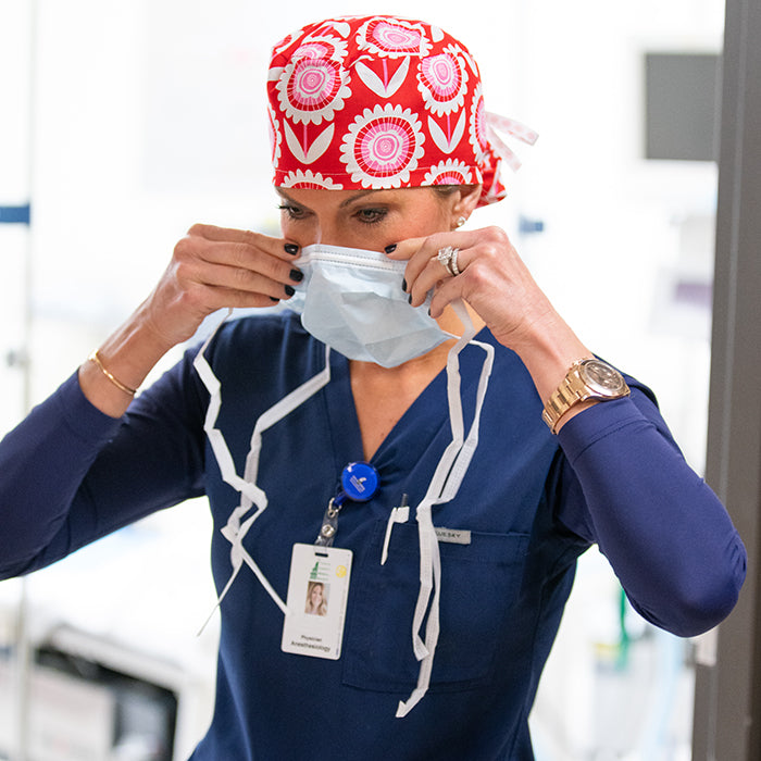 Blue Sky Tips: Try Line Drying Your Scrubs