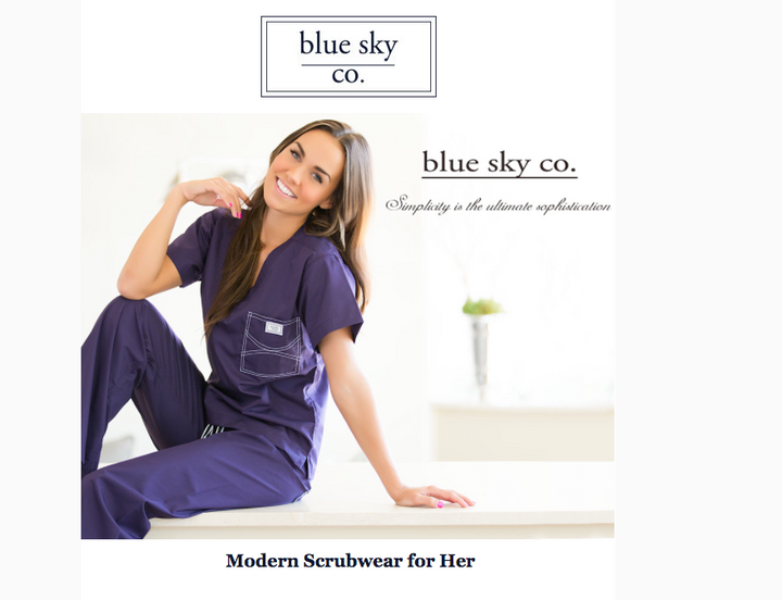 Long Lasting Scrubs from Blue Sky Co.