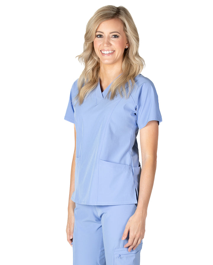 4 Unbelievably Comfy Women's Scrub Tops