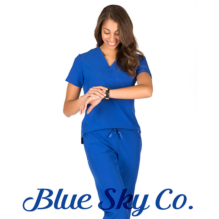 Create The Perfect Scrub Outfit With Blue Sky Customization