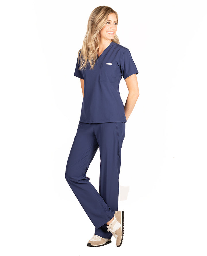 The Super Comfy Everly Scrub Top Makes Your Work Day Easier