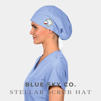 Womens Stellar Scrub Cap with NASBS Logo