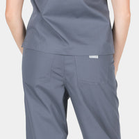 Petite Grey Label Simple Scrub Pants