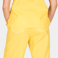 Classic Summer Fun Scrub Pants - Marisol Gold