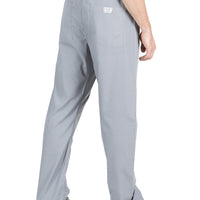 Small Slate Grey David Simple Scrub Pants