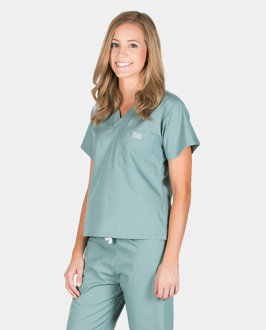 FINAL SALE - Grey Label Simple Scrub Tops