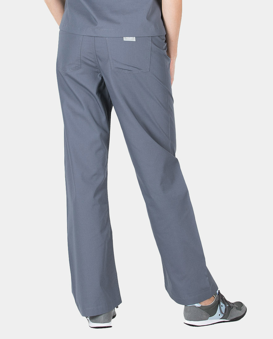 Petite Grey Label Simple Scrub Pants