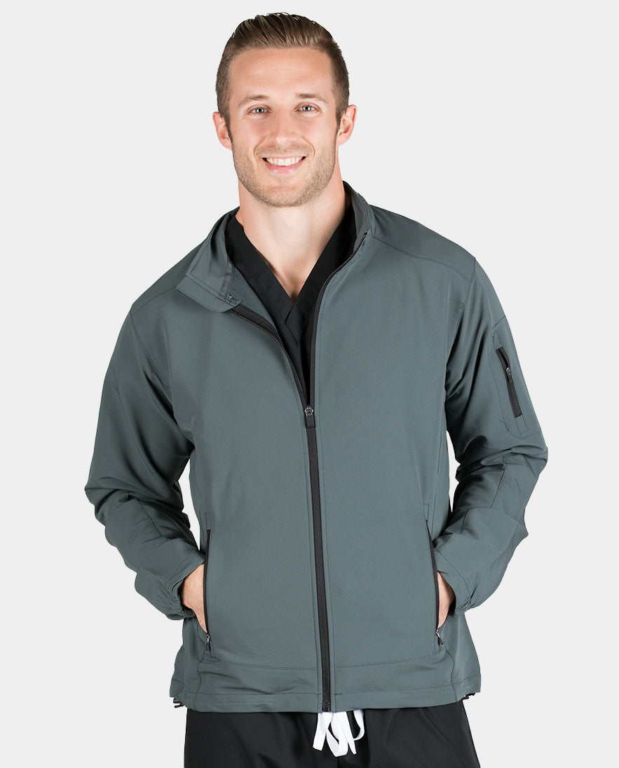 Cooper Lightweight Softshell Jacket – Blue Sky Scrubs