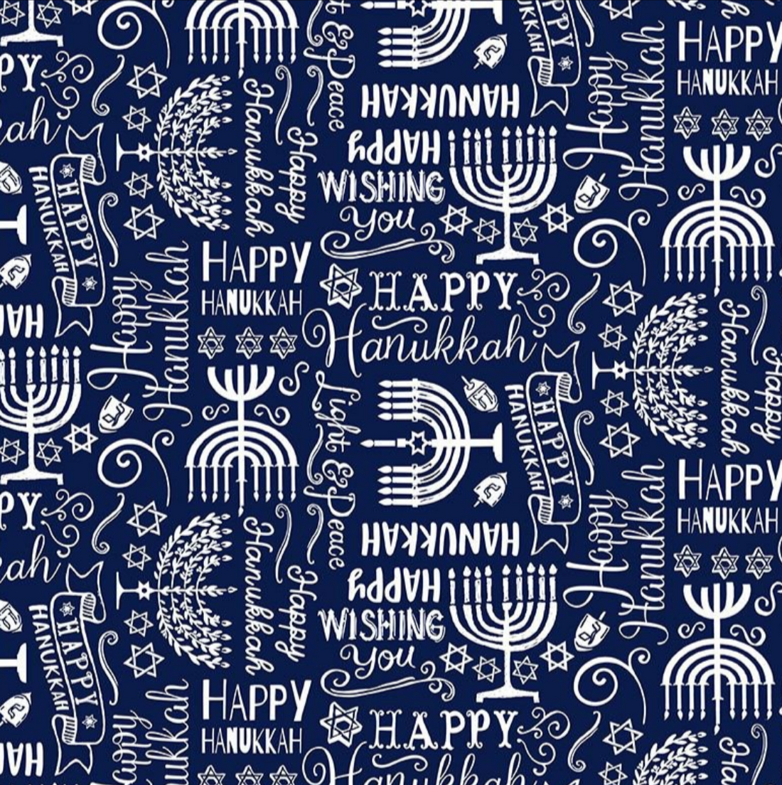 Happy Hanukkah - Splendid Surgical Scrub Cap