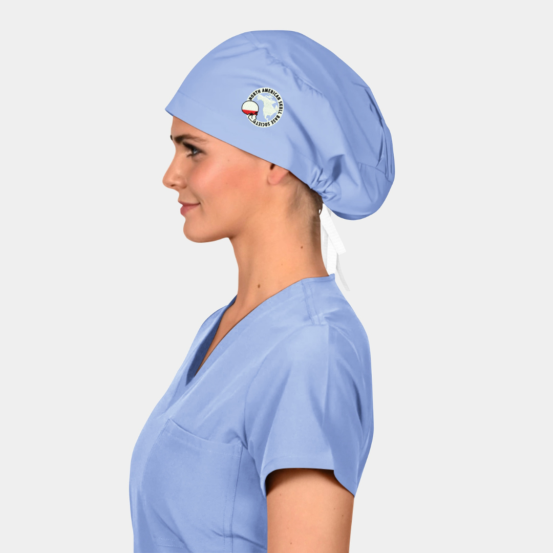 Womens Stellar Scrub Cap with NASBS Logo