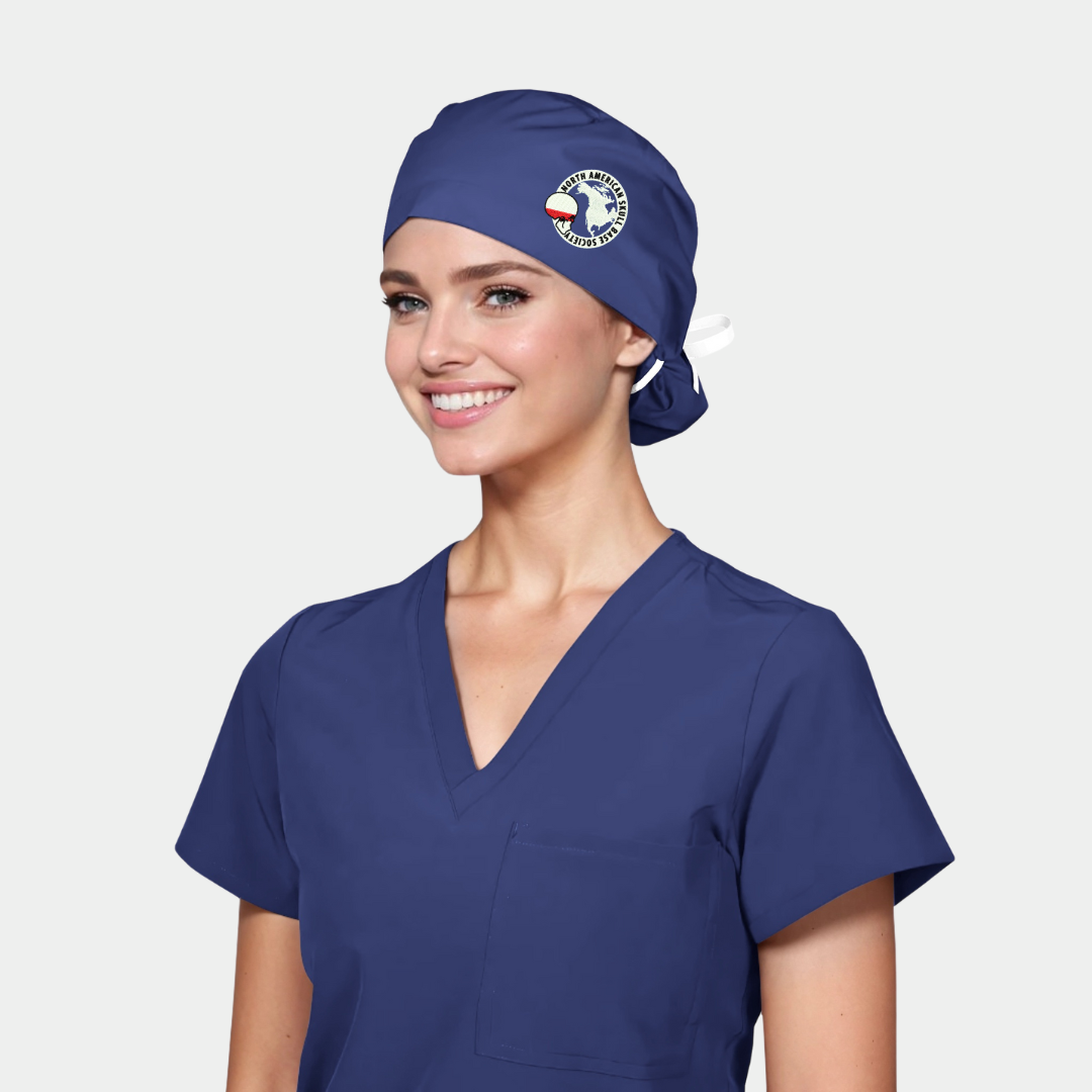 Womens Stellar Scrub Cap with NASBS Logo