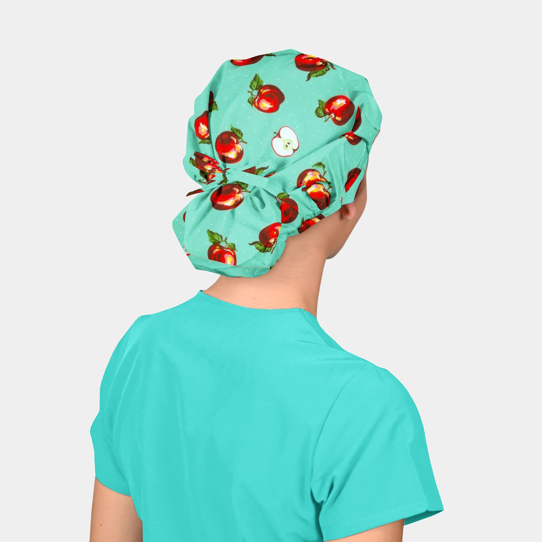 Apple Of My Eye- Poppy Bouffant Scrub Hats