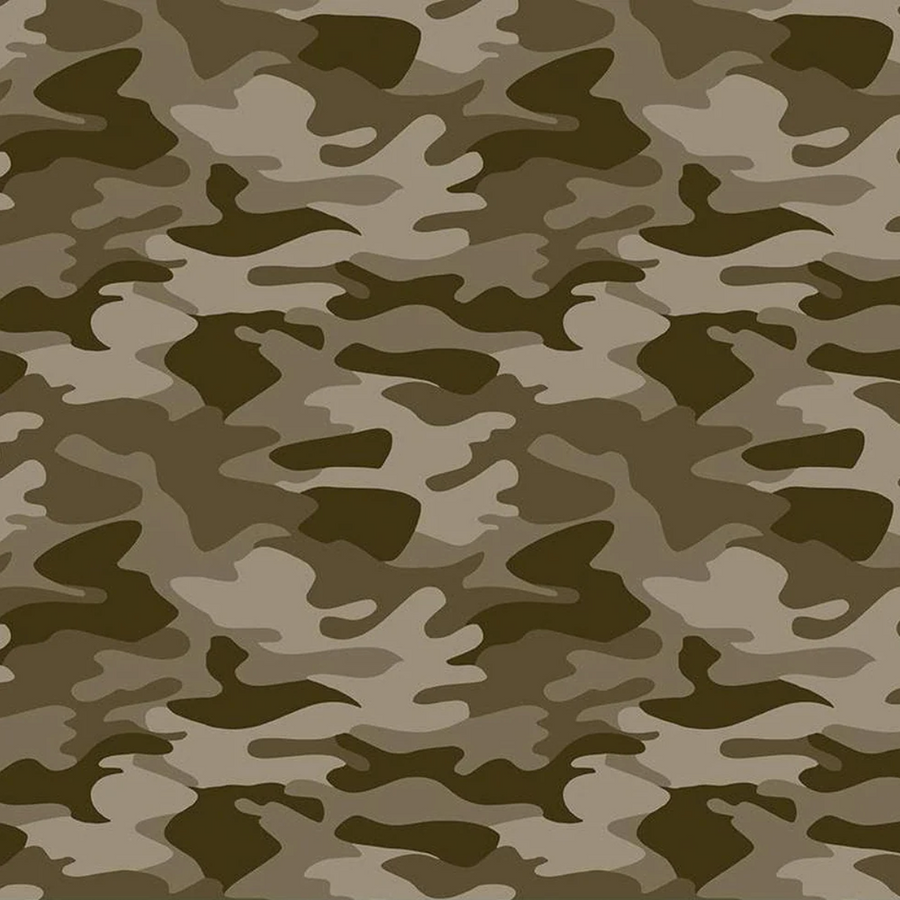 Army Camo - Pony Scrub Caps