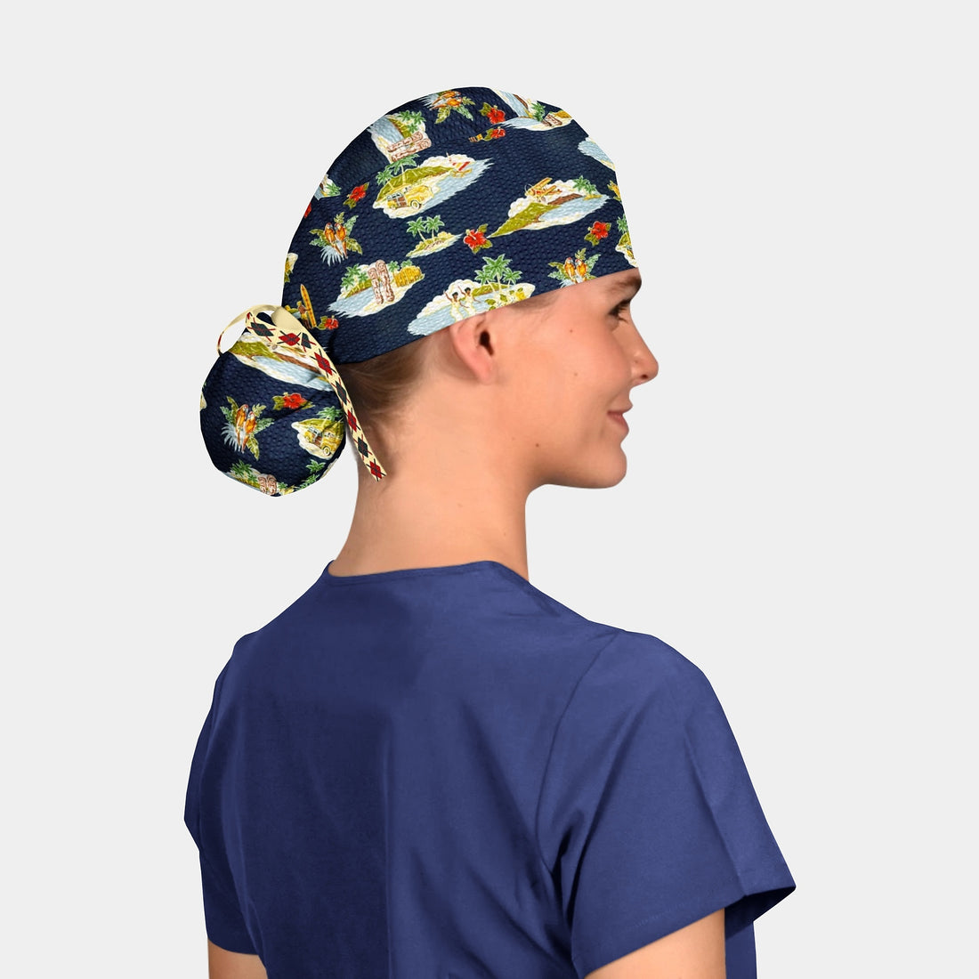 Bahama Mama - Pony Scrub Cap