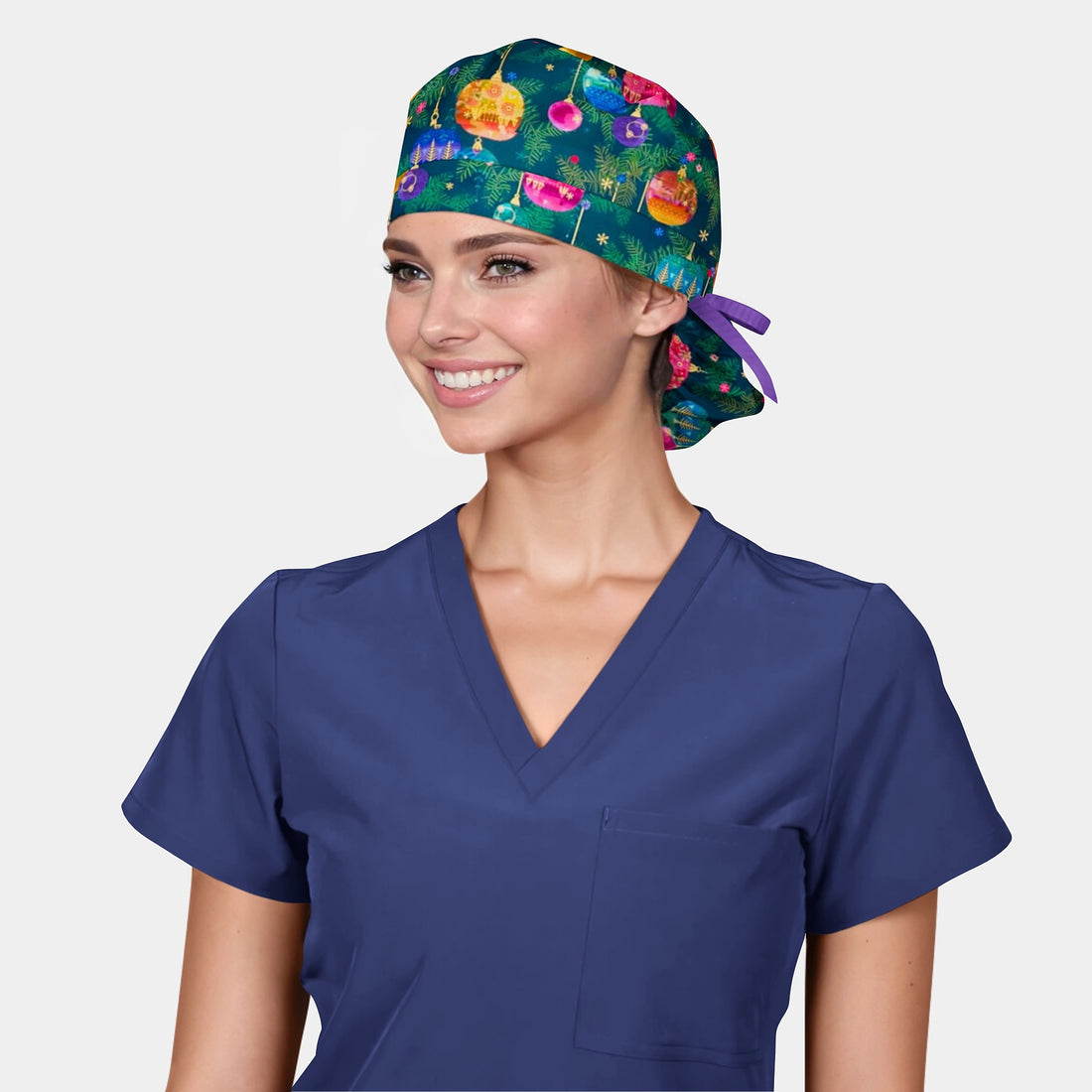 Bauble Bliss - Splendid Scrub Cap