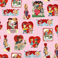 Be My Valentine - Poppy Bouffant Surgical Scrub Caps