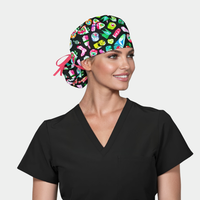 Sushi Date Ponytail Women's Surgical Cap