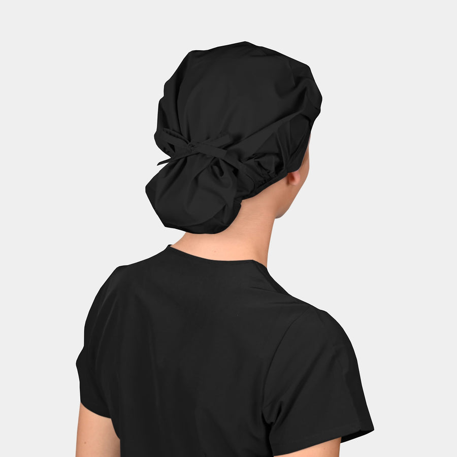 Black - Poppy Scrub Hats