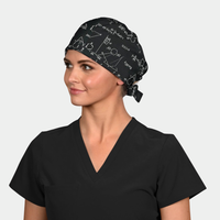 Chemistry Formula Pixie Women's Surgical Cap