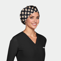 Midnight Orbit Pixie Women's Surgical Cap