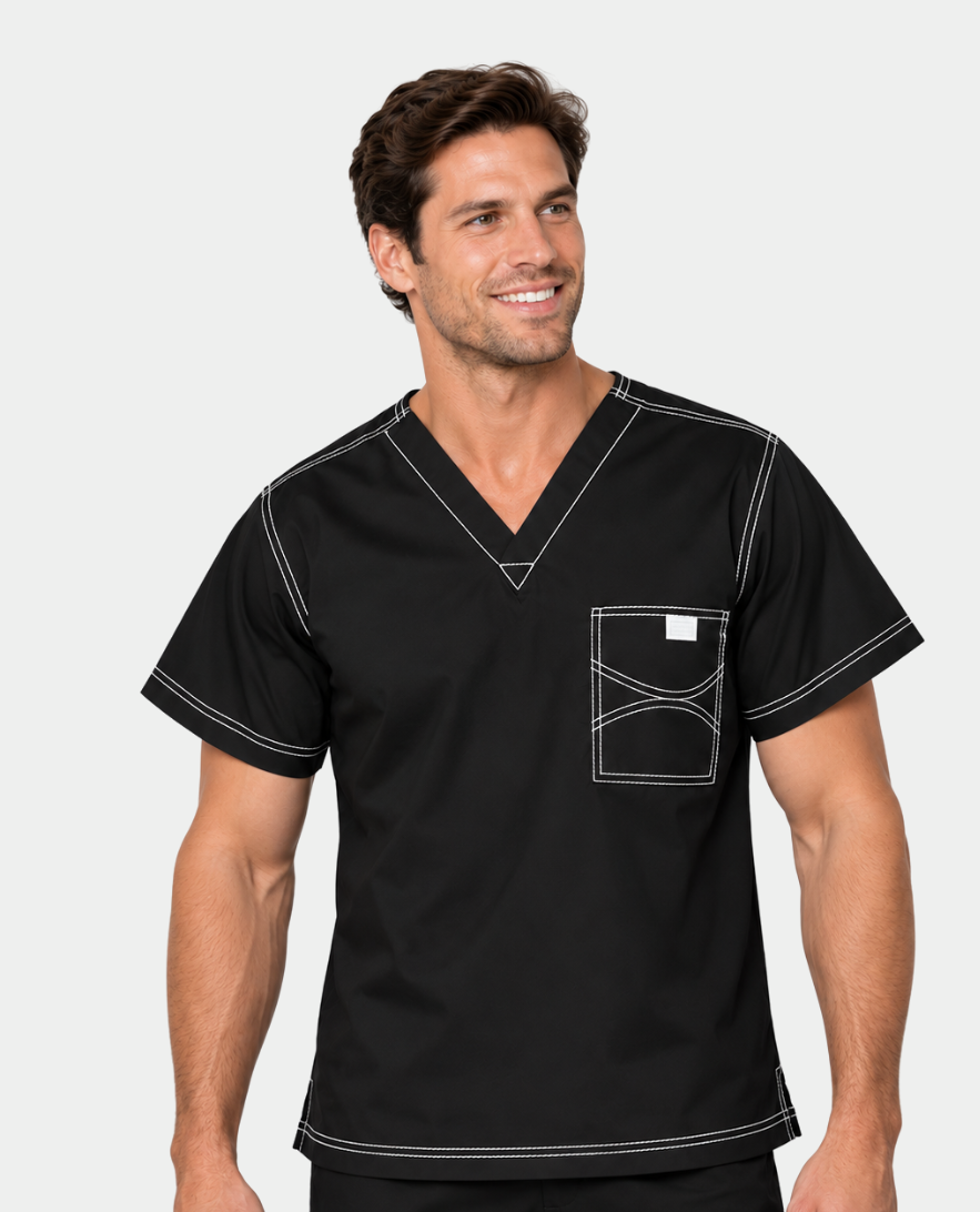 X-LARGE - Mens One Of A Kind Scrub Tops - FINAL SALE