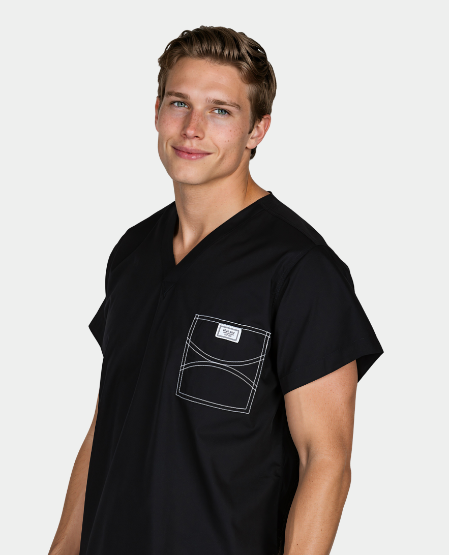 MEDIUM - Mens One Of A Kind Scrub Tops - FINAL SALE