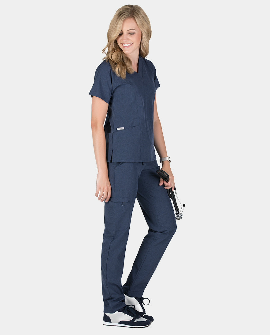 Peyton Cargo 7-Pocket Scrub Pants