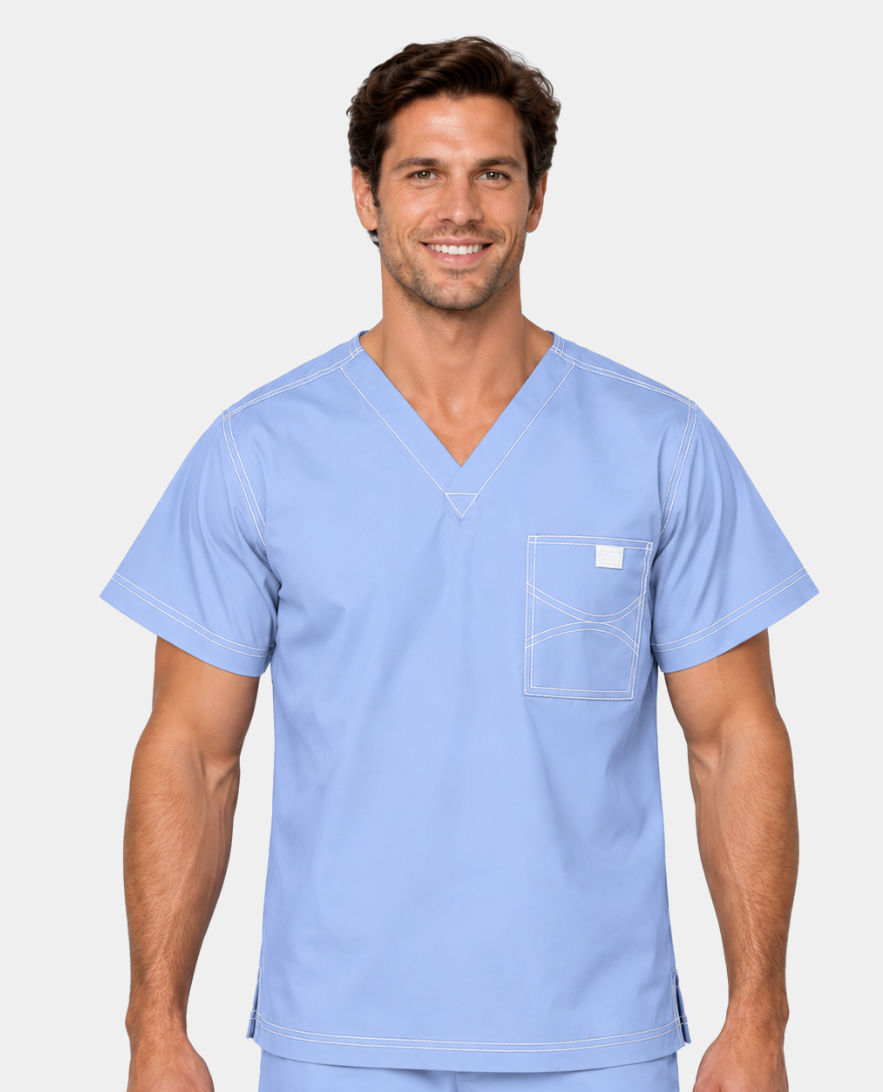 X-LARGE - Mens One Of A Kind Scrub Tops - FINAL SALE