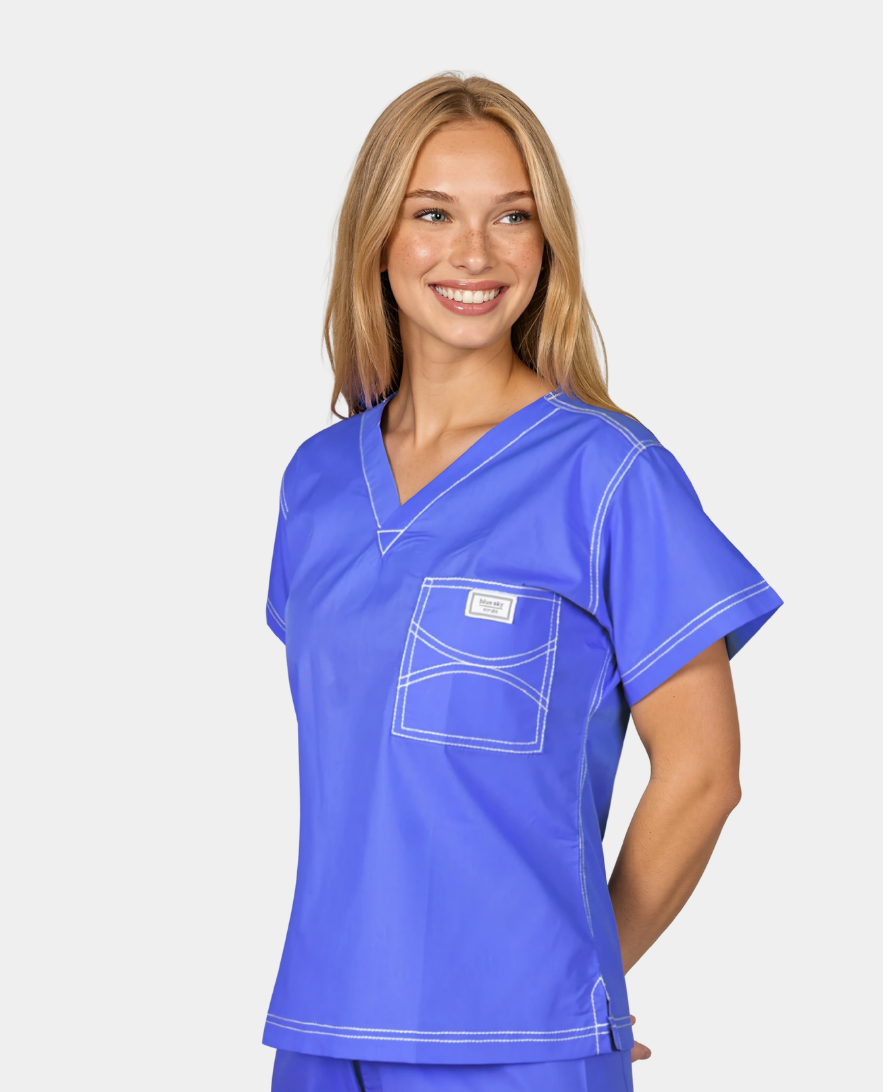 LARGE Womens One Of a Kind Scrub Tops - FINAL SALE