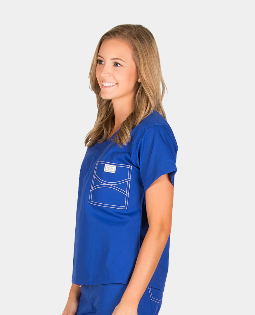 XX-LARGE Womens One Of a Kind Scrub Tops - FINAL SALE