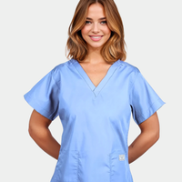 MEDIUM Womens One Of a Kind Scrub Tops - FINAL SALE