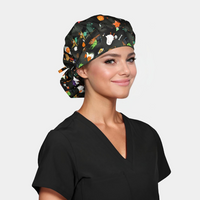 Boo-tastic Adventure - Poppy Bouffant Medical Scrub Cap