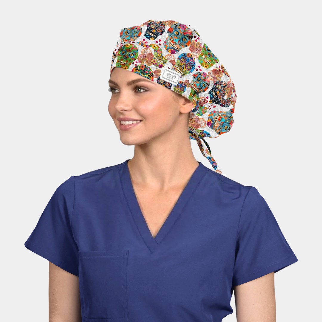 Catrina Bonita Poppy Bouffant Surgical Hat