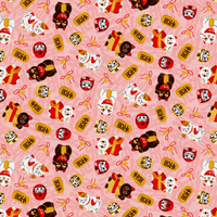 Lucky Little Charms Poppy Bouffant Surgical Cap