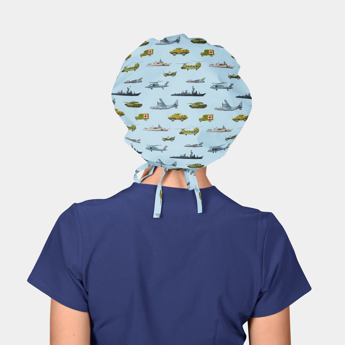 Operation Careforce Poppy Bouffant Women’s Scrub Hat