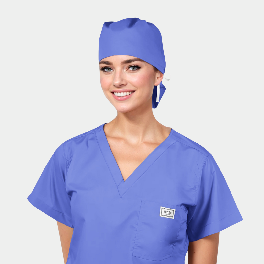 SOLID COLOR - Pony Scrub Hats