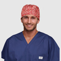 Candy Cane Lane - Men's Scrub Cap