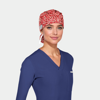 Candy Cane Lane - Splendid Bouffant Scrub Cap