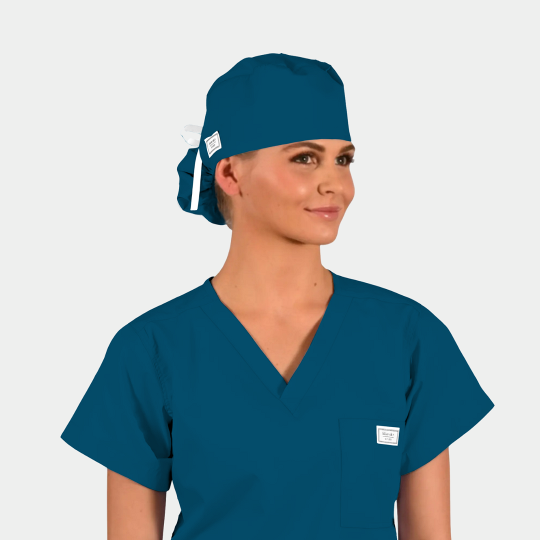 SOLID COLOR - Pony Scrub Hats