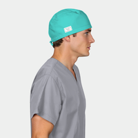 OR Green Men’s Scrub Cap – Classic Surgical Cap for Long Shifts in the Operating Room