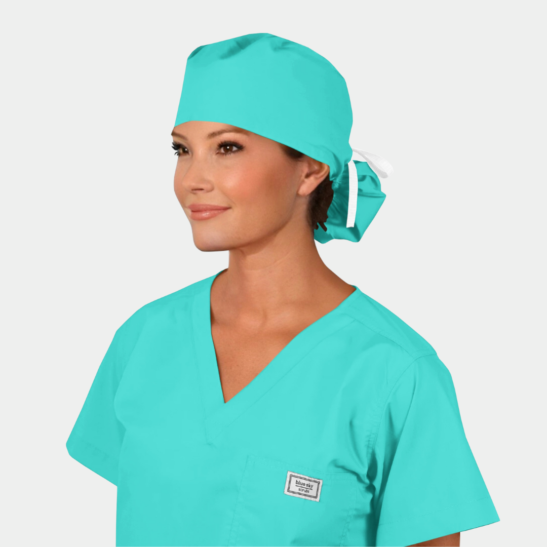 SOLID COLOR - Pony Scrub Hats