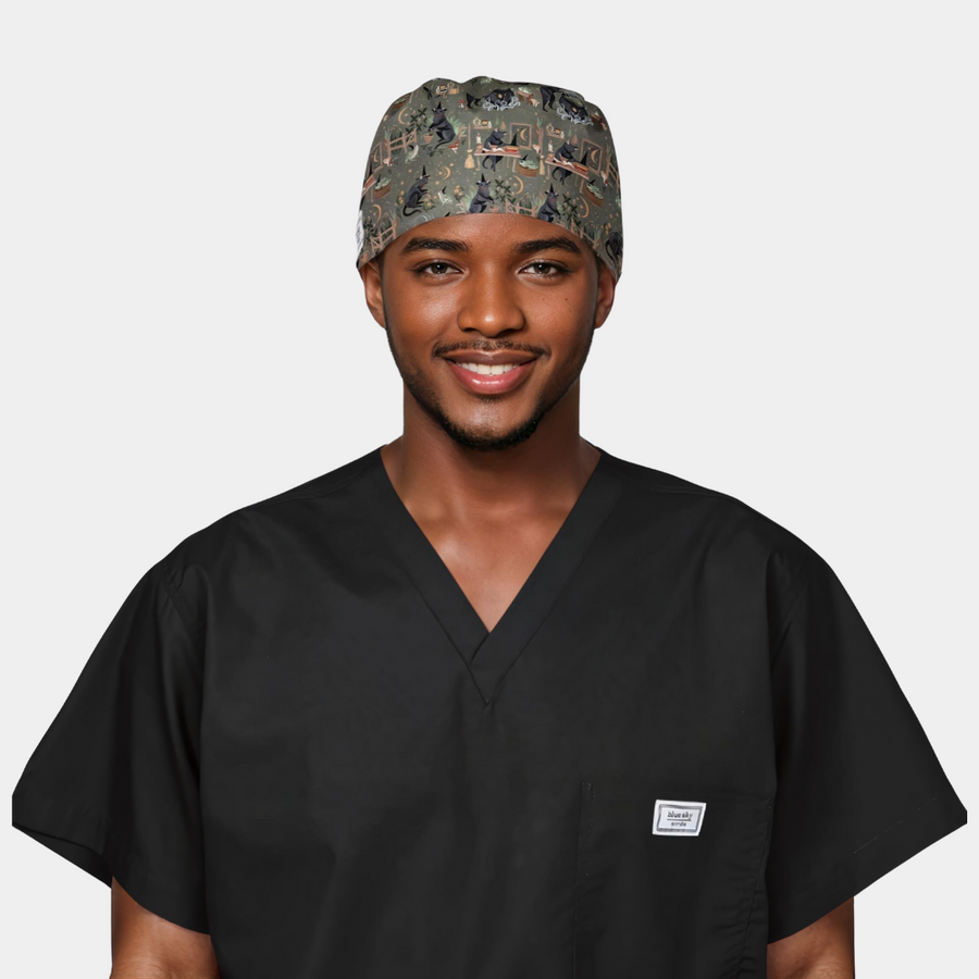 Cat Magic - Men's Scrub Caps