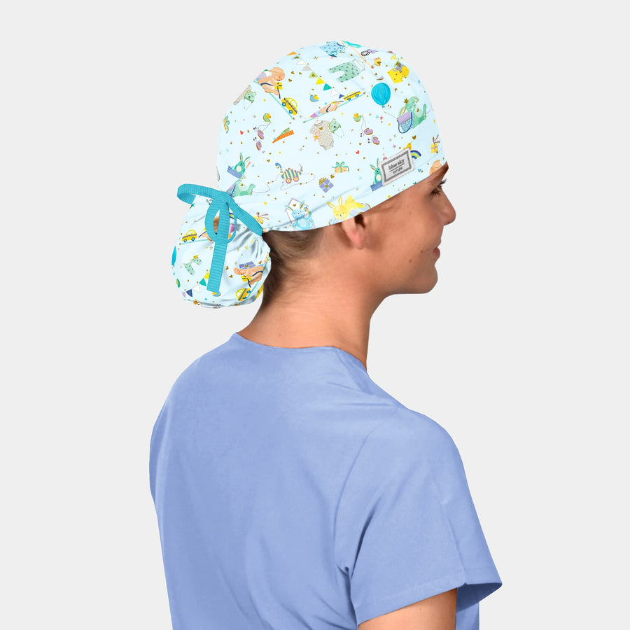 Charming Nursery - Pony Scrub Caps