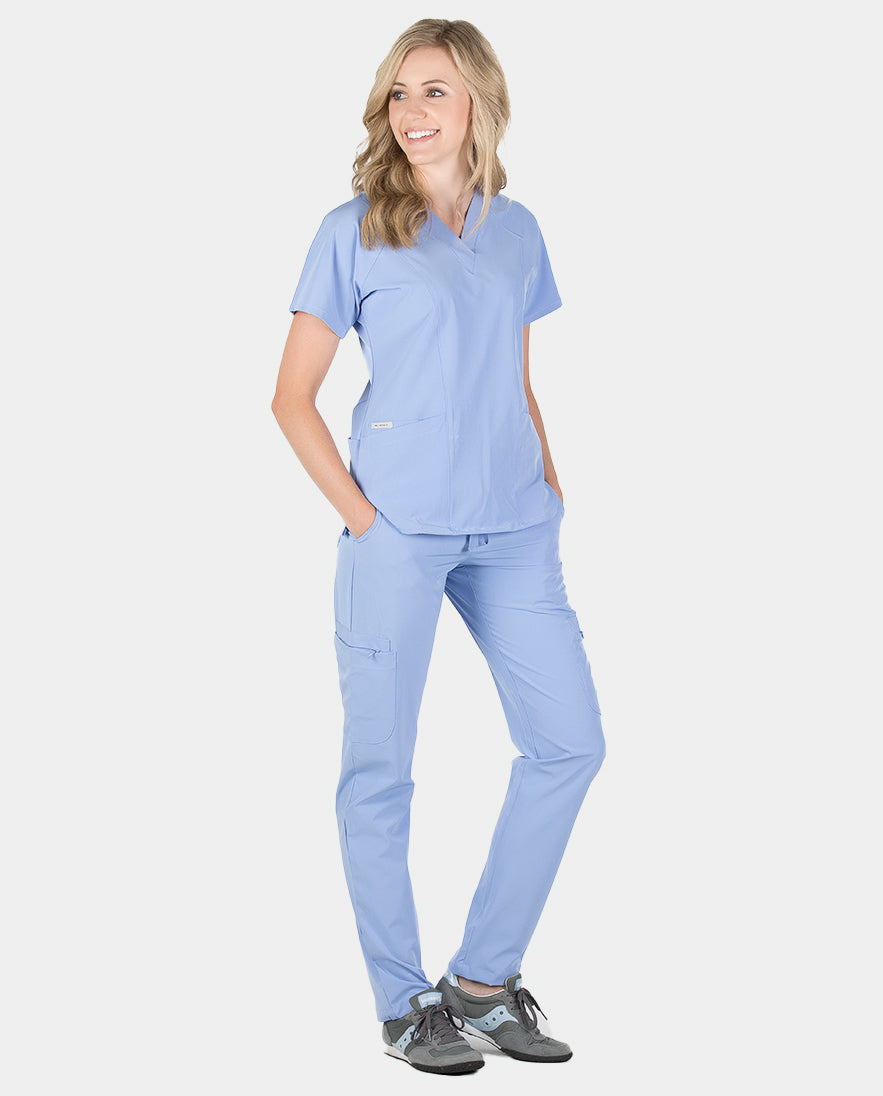 Peyton Cargo 7-Pocket Scrub Pants