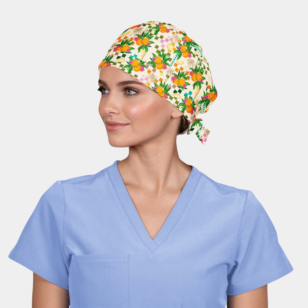 Citrus Cabana Pixie Scrub Cap