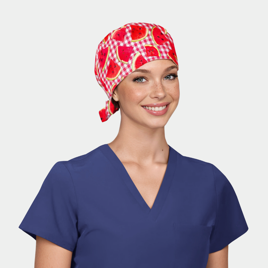 Slice of Summer Pixie Surgical Cap