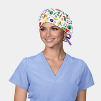 Veggie Tales Stellar Women's Scrub Cap