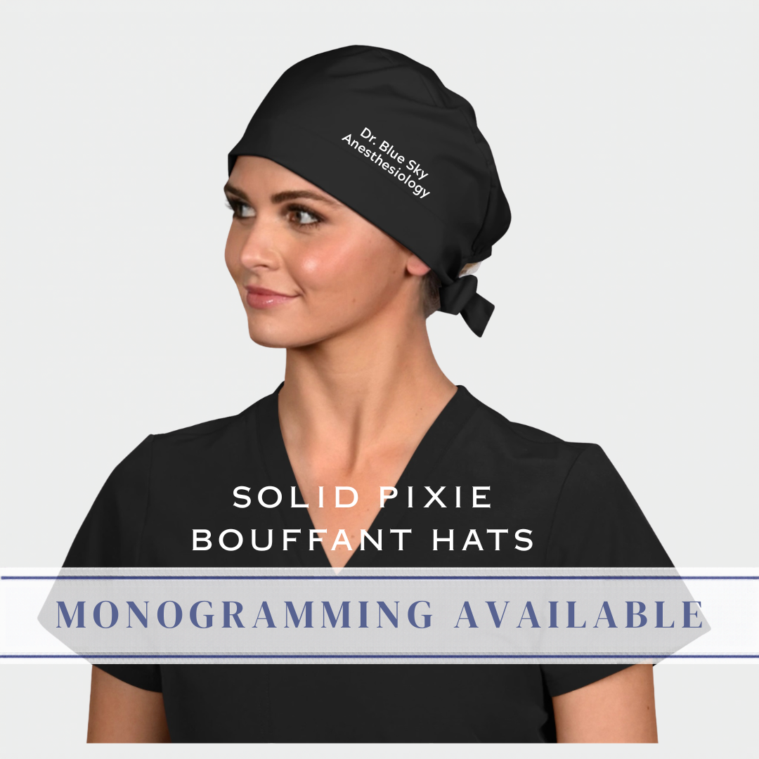 SOLID COLOR - Pixie Surgical Caps