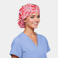 Crabmeister - Poppy Bouffant Scrub Hats