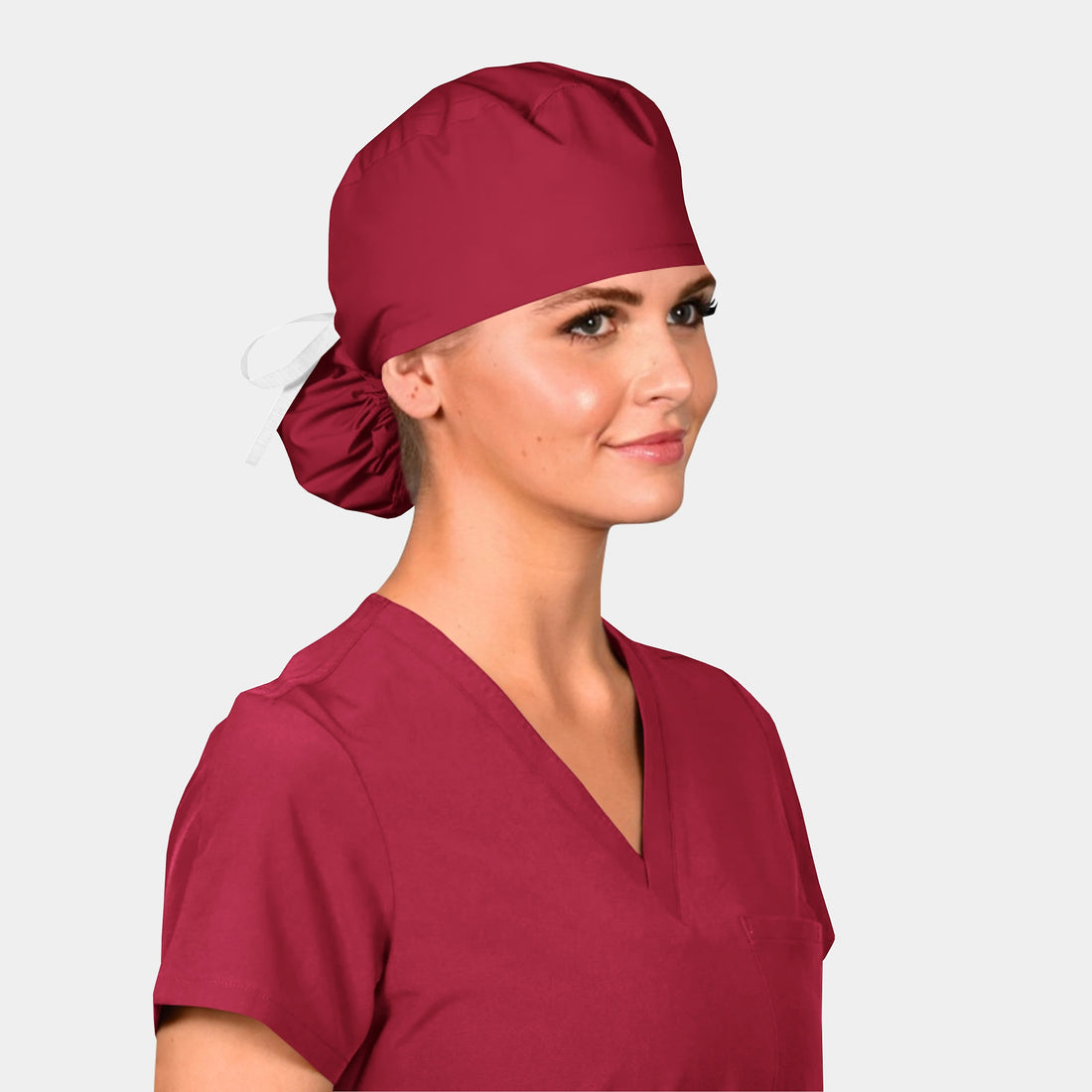 Crimson Wine - Pony Scrub Hat